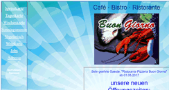 Desktop Screenshot of buongiorno-koeln.de