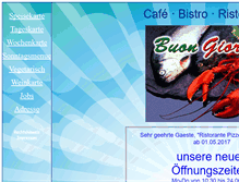 Tablet Screenshot of buongiorno-koeln.de